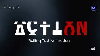 Rolling Text Animation-58162462