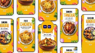 Spicy Chicken Food Instagram Story-58141743