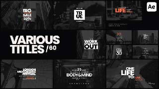 Various Titles 60-58185908