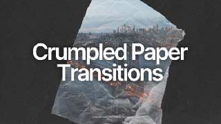 Crumpled Paper Transitions-58259249