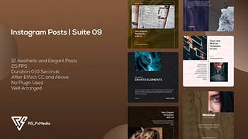 Instagram Posts Minimal Floor Suite 09-34569273