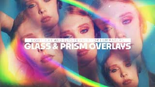 Prism Glass FX Bundle Cinematic Overlays LUTs Light Leaks in 4K-58274098