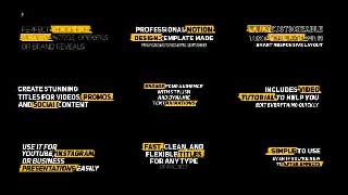Modern Text Animation AE-58276157