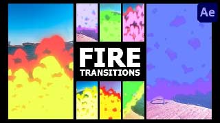 Fire Vertical Transitions After Effects-58289805