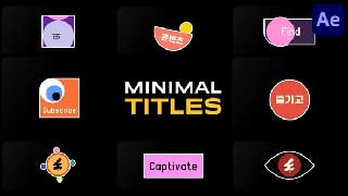 Minimal Titles After Effects-58359912
