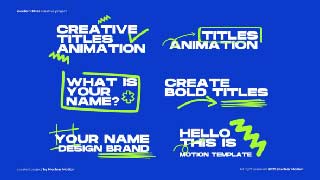 Scribble Text Animation-58368908