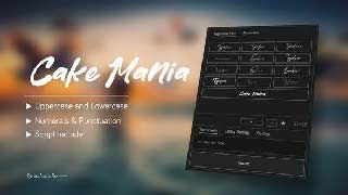 Animated Typeface-Cake Mania-58371636