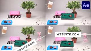 Realistic Coffee Break Scene for After Effects-58385838