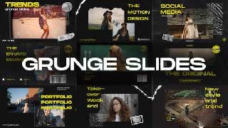 10 Grunge Slides-58385803