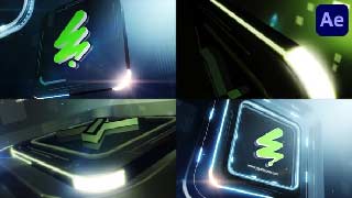 Hi Tech Logo for After Effects-58398030