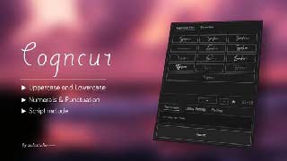 Animated Typeface-Cogncur-58466693