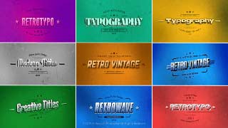 Retro Vintage Titles vol 01-58841152