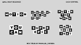 Box Titles AE-58855477