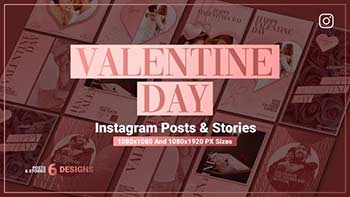 Valentines Day Instagram Ad V92-35503298