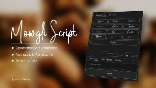 Animated Typeface-Mowgli Script-58915661