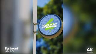 Vertical Signboard Mockup-59015899