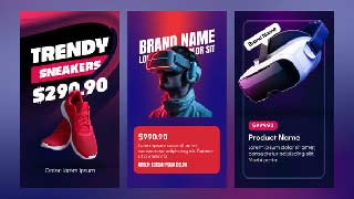 Vertical Product Promo Animations for Social Media Stories-59030192