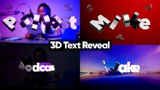 3D Text Logo Reveal-59097350