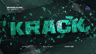 Broken Glass Text Animations-59106549
