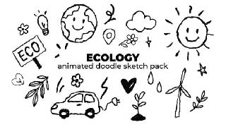 Ecology-Animated Doodle Sketch Pack-59108971