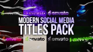 8 Modern Social Media Titles Pack-59145314