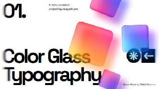 Color Glass Typography-59350443