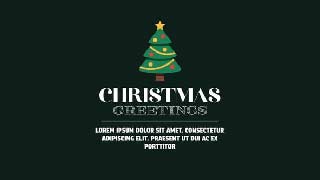 Merry Christmas Opener Horizontal Vertical Square-61010108