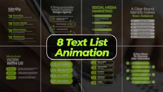 Text List Animation-61118092