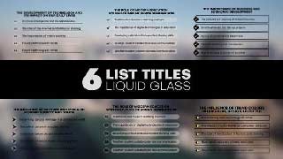 Liquid Glass List Titles-61225791