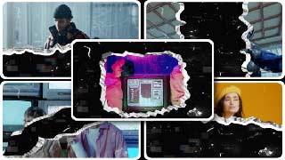 Paper Transition After Effect-61344421
