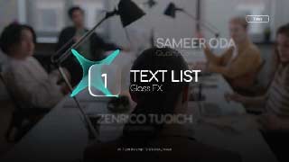 Glass Text List Titles-61481191