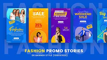 Fashion Promo Stories Banners-34635019
