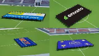 Football stadium flag-61564293