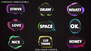 Cartoon Speech Bubble-61592775