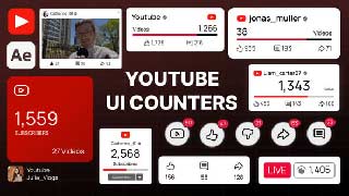 YouTube Number Counters UI Elements-61655129