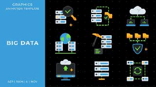 Big Data Graphic Animation Template After Effects-61667616