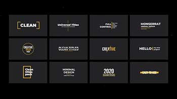 Clean Titles After Effects-34659313