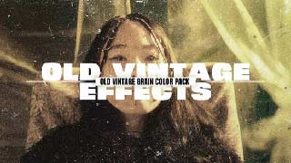 Old Vintage Grain Color Effects Pack-53688630