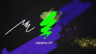 Grunge Glitch Reveal Logo-54547628