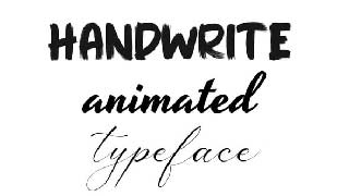 Handwrite Typeface-58655876
