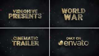 Cinematic Trailer WAR Trailer Movie Trailer-50009473