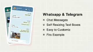 Chat Messages Whatsapp Telegram-59199166