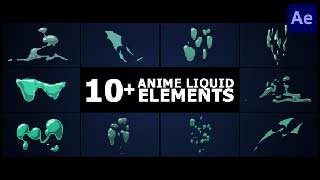 Anime Liquid Elements After Effects-50287364