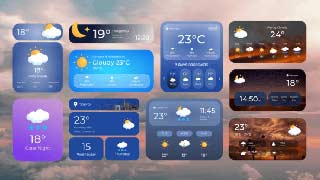Weather Forecast Widget-60629589