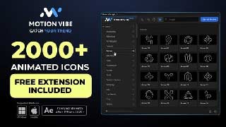 Animated Icons Pack Free Extension for After Effects Included-63293687