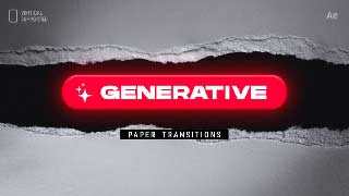 Generative Paper Transitions Vertical After Effects-59948712