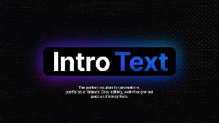 Intro Text After Effects-60439748