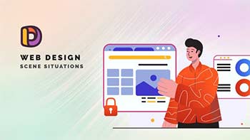 Web design-Scene Situations-34665001