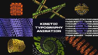 Kinetic Typography Animation AE-63475156