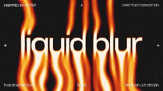 Liquid Blur Typography-61540553